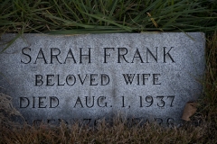 Leo Frank and family cemetery photos