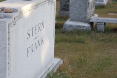 Leo Frank and family cemetery photos